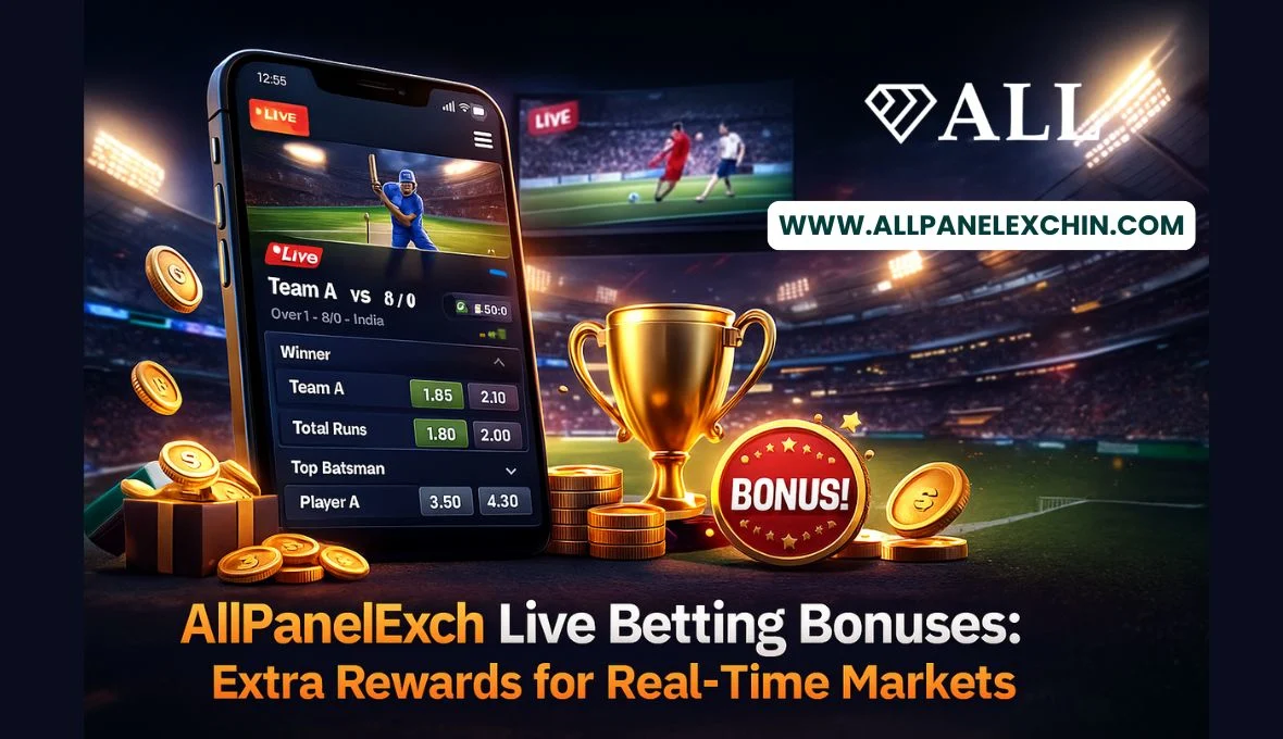 Read more about the article AllPanelExch Live Betting Bonuses: Extra Rewards for Real-Time Markets