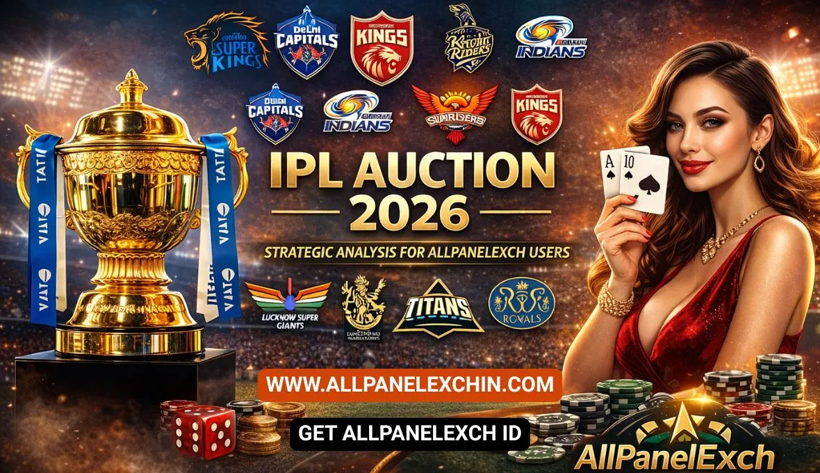 Read more about the article IPL Auction 2026 Insights for AllPanelExch Users
