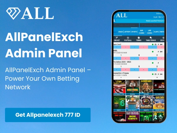AllPanelExch Admin Panel – Power Your Own Betting Network