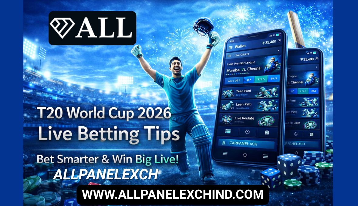 Read more about the article Allpanelexch Live Betting Tips for T20 World Cup 2026 Matches