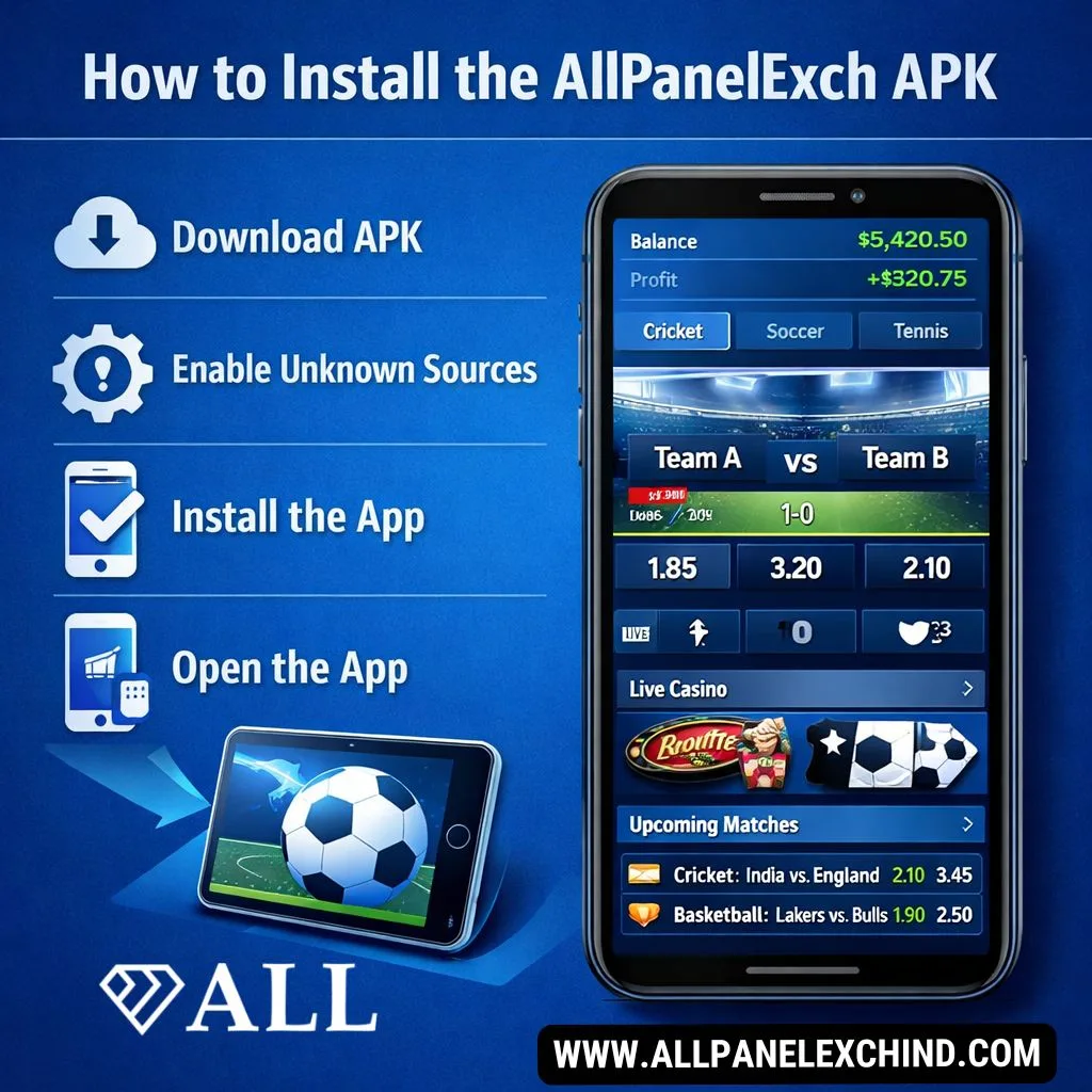 How to Install Allpanelexch APK